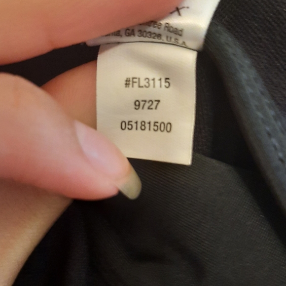 Spanx Black Textured Side Panels Legging Pant Size M - Picture 13 of 14